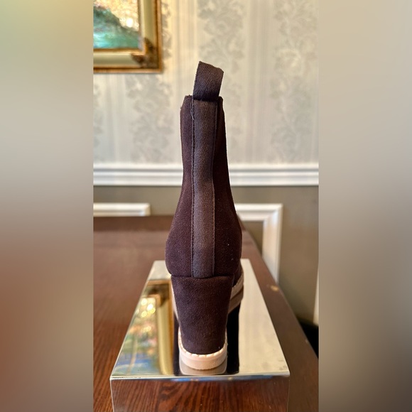 NWT!🤩Splendid!❄️WANDA!⛄️Wedge Heel Ankle Bootie/dark chocolate brown/Size-9 - Picture 10 of 14